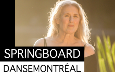 Margie Gillis est présente pour la 20ème édition de Springboard Danse Montréal