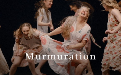 Murmuration workshop with Margie Gillis and Rhiannon at hollyhock